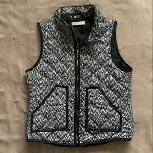 Black and White Vest